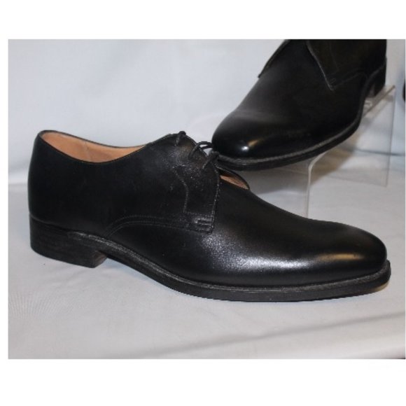 NEW Barker Made in England Armstrong Black Calf  Leather Oxford Shoe $430.00 - Picture 6 of 16